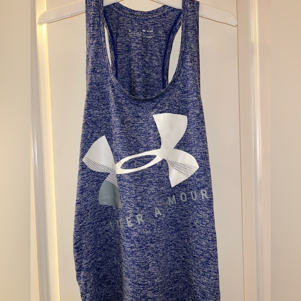 Women’s Under Amour purple tank top ( size S )